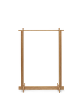Lade das Bild in den Galerie-Viewer, Bridge Clothes Rack - Oiled Oak