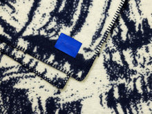 Lade das Bild in den Galerie-Viewer, Glitch Throw by Sabine Marcelis - Pale Lemon/ Navy Blue