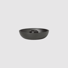 Lade das Bild in den Galerie-Viewer, Bowl Candle Holder - Black Aluminium