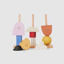 Lade das Bild in den Galerie-Viewer, Character Stacking Blocks