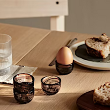 Lade das Bild in den Galerie-Viewer, Tinta Egg Cups Deep Brown - Set of 4