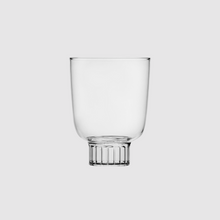 Lade das Bild in den Galerie-Viewer, Liberta Clear Water Stemmed Glass by Margherita Rui