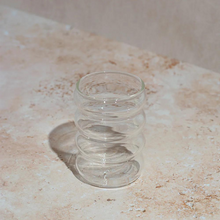 Lade das Bild in den Galerie-Viewer, SLJ Ripple Glas Large - Clear