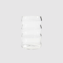 Lade das Bild in den Galerie-Viewer, SLJ Ripple Glas Large - Clear