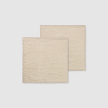 Lade das Bild in den Galerie-Viewer, Linen Napkins Natural - Set of 2