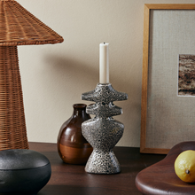 Lade das Bild in den Galerie-Viewer, Yara Candle Holder Brown Spot - Large