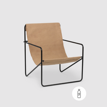 Lade das Bild in den Galerie-Viewer, Desert Lounge Chair - Black/Sand