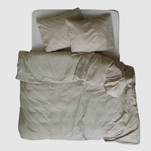 Lade das Bild in den Galerie-Viewer, Crisp Duvet Cover - Sand Stone