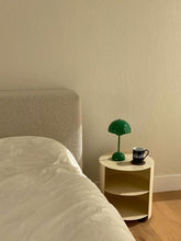 Lade das Bild in den Galerie-Viewer, Hide Side Table Ivory by Karoline Fesser