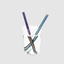Lade das Bild in den Galerie-Viewer, Resort Glass Straws EOS blue by Christian Metzner - Set of 4