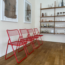 Lade das Bild in den Galerie-Viewer, Vintage Ted Net Folding Chair by Niels Gammelgaard for Ikea, 1980s