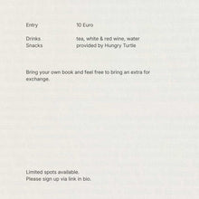 Lade das Bild in den Galerie-Viewer, Reading Party MAMO INTERIORS