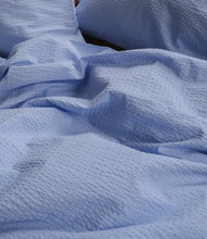 Lade das Bild in den Galerie-Viewer, Crisp Duvet Cover - Grey Blue