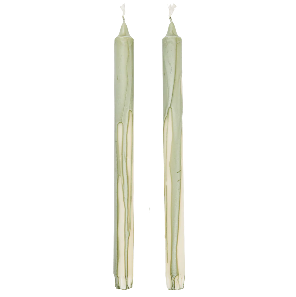 Handgemachte Kerzen Verlauf Grün Ferm Living