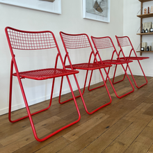 Lade das Bild in den Galerie-Viewer, Vintage Ted Net Folding Chair by Niels Gammelgaard for Ikea, 1980s
