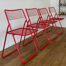 Lade das Bild in den Galerie-Viewer, Vintage Ted Net Folding Chair by Niels Gammelgaard for Ikea, 1980s
