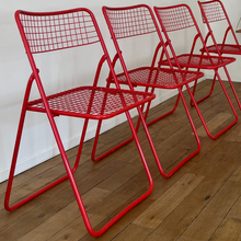 Lade das Bild in den Galerie-Viewer, Vintage Ted Net Folding Chair by Niels Gammelgaard for Ikea, 1980s
