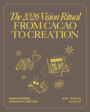 Lade das Bild in den Galerie-Viewer, The 2026 Vision Ritual – From Cacao to Creation in Collaboration with FTLO
