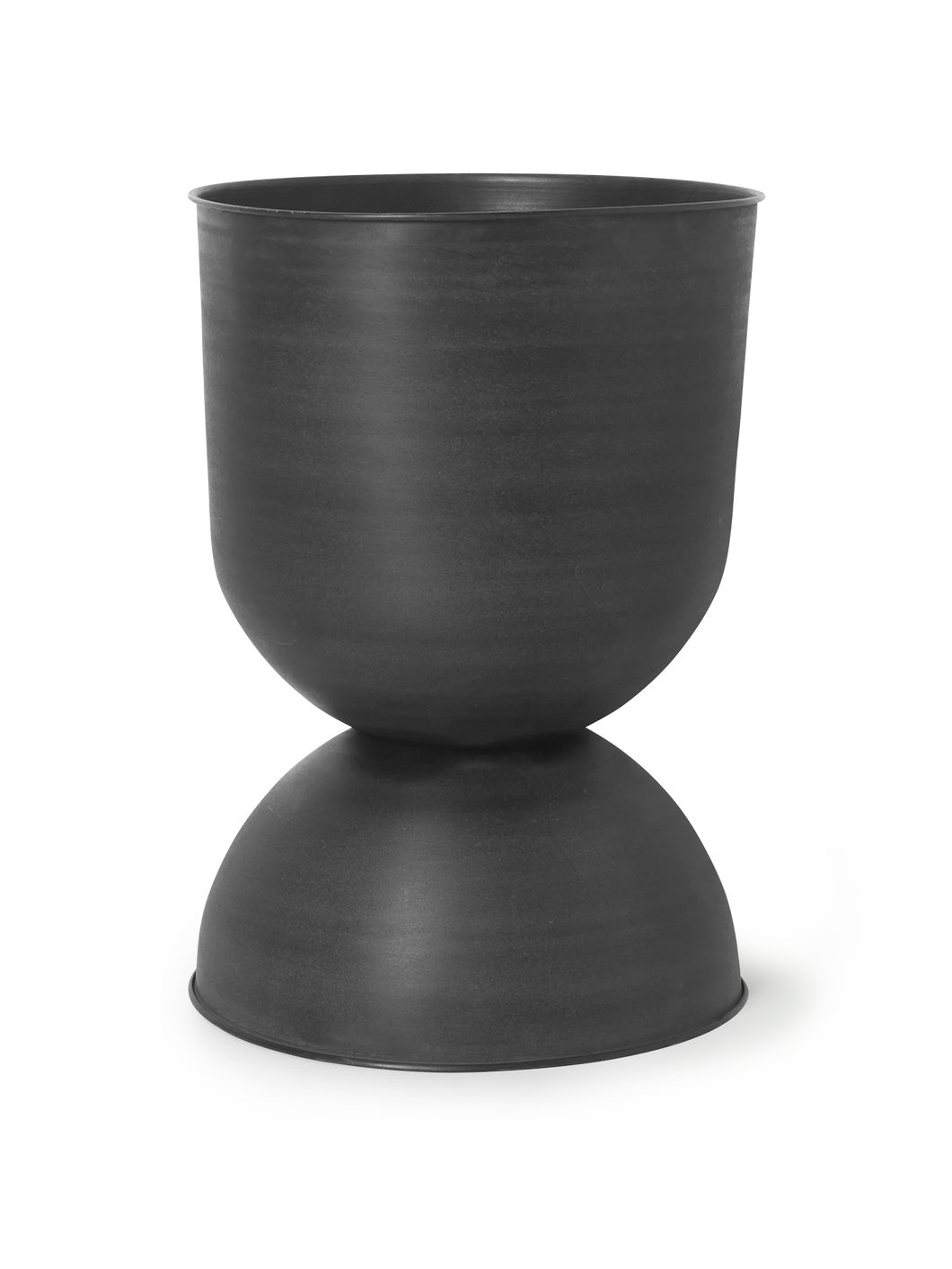 Hourglass Pot - Medium - Black