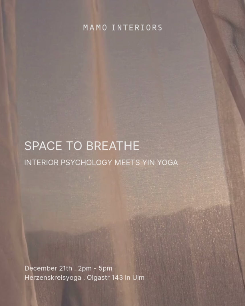 Workshop Space to breathe - Interior Psychology meets Yin Yoga